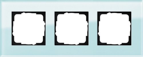 Рамка универсальная Gira Esprit 3-м. стекло салатовое фото Рамка универсальная Gira Esprit 3-м. стекло салатовое картинка